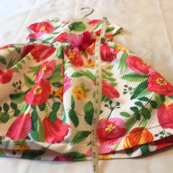 Nanette Girls Summer Floral  Party Dress Size 4 - Picture 15 of 16